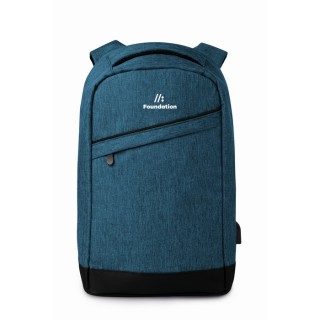 Mochila antirrobo personalizable poliéster 600D compartimento para portátil de 13